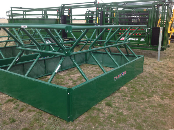 Large Square Bale Feeder