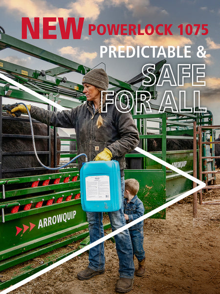 Arrowquip 1075 Powerlock Hydraulic Squeeze Chute